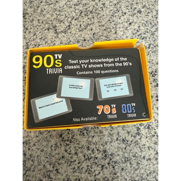 90's TV Trivia game set - Picture 2 of 3